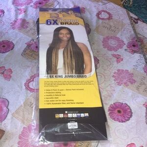 MULTI PACK DEALS! Milky Way Synthetic Hair Que Premium Soft Jumbo Braid (6-PACK